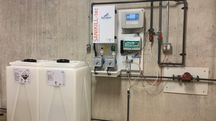 Monochloramine-Systems